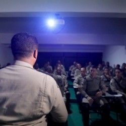 Bepe e Esquadrão de Polícia Montada ajustam esquema de segurança para o BaVi deste domingo (7)