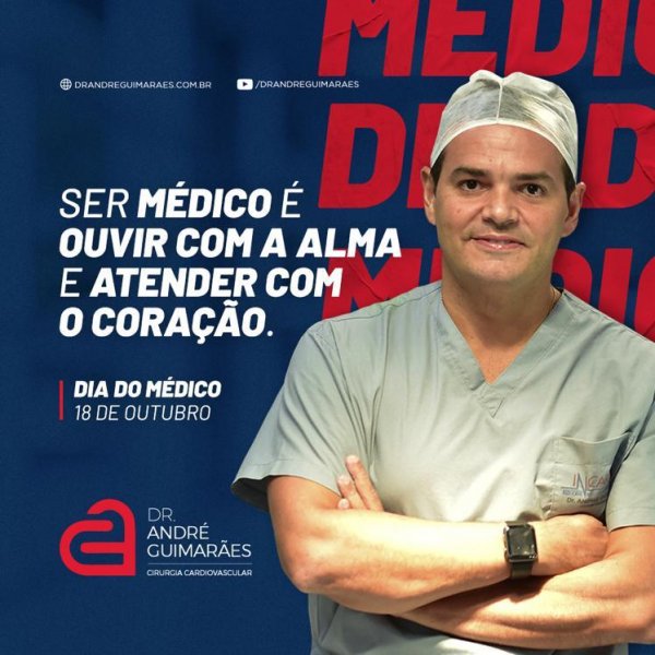 18 de outubro é o Dia do Médico, dia de prestar homenagens a todos esses profissionais.