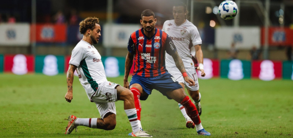 Bahia vence o Fluminense e sai na frente nas quartas da Copa do Brasil