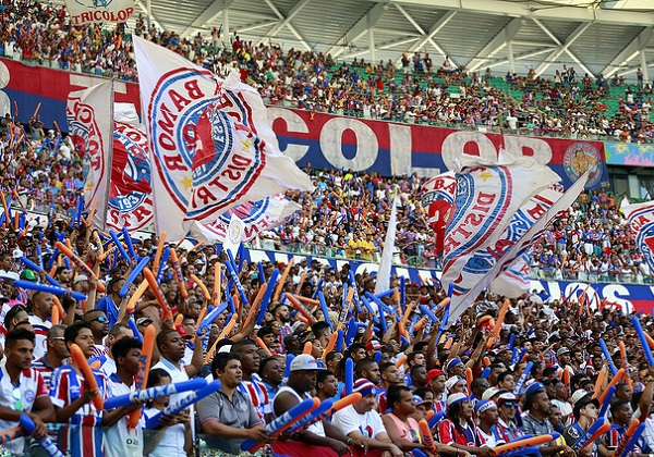 Bahia reencontra torcida no confronto com o Palmeiras nesta terça (12)