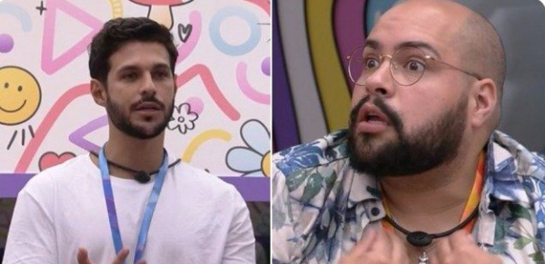 BBB 22: Rodrigo ameaça Tiago Abravanel após saber indicação do líder ao paredão