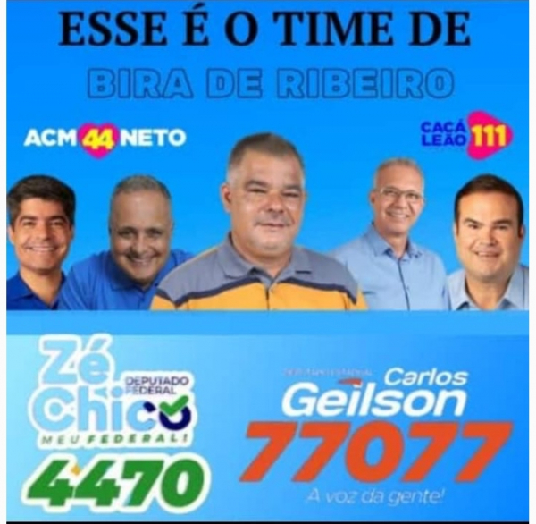 Bira Ribeiro define os seus candidatos para apoiar nas eleições 2022