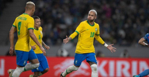 Brasil vence o Japão e acumula cinco vitórias seguidas