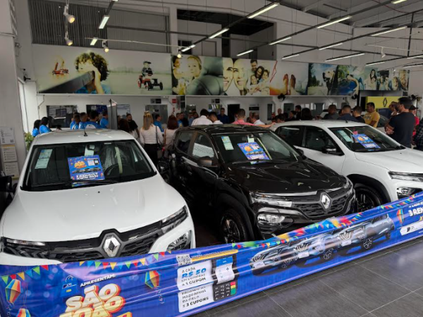CDL Feira realiza nesta quarta-feira (23) sorteio de três carros das campanhas São João de Prêmios e Liquida Feira