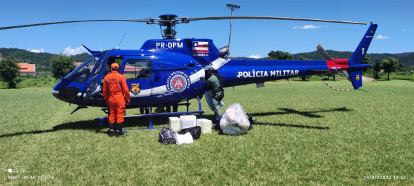 Corpo de Bombeiros mantém ação humanitária para vítimas da chuva na Bahia