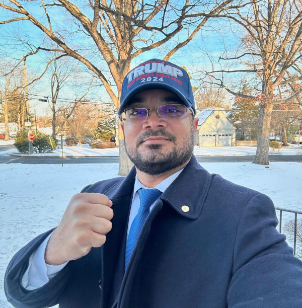 Deputado Capitão Alden participa de posse de Trump