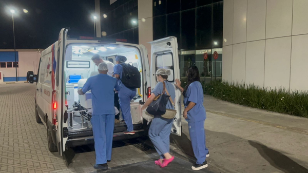Doação de Órgãos: Coração é Captado no Hospítal Clériston Andrade e Transportado por Aeronave para Transplante em Salvador