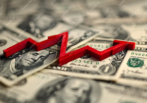 Dólar sobe e se aproxima dos R$ 5,80 nesta terça (25), com inflação brasileira em destaque