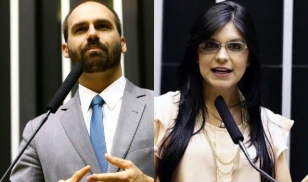 Eduardo Bolsonaro não compareceu à audiência por ameaça à deputada Dayane Pimentel 