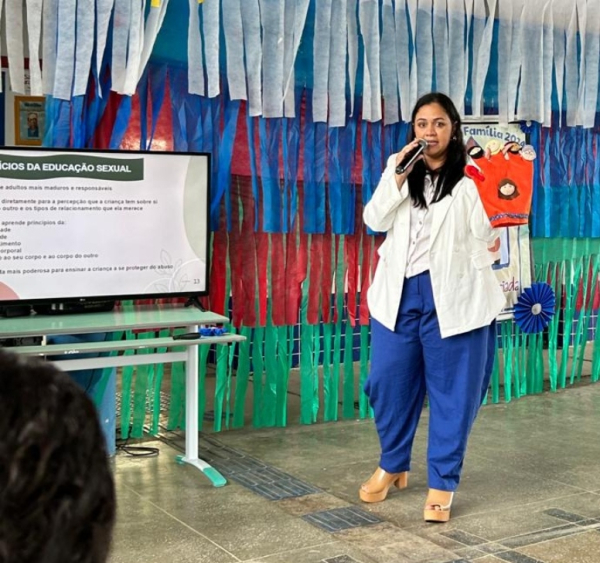 Educadora lança Projeto de Prevenção ao Abuso Sexual Infantil em parceria com o CMEI Anchieta Nery