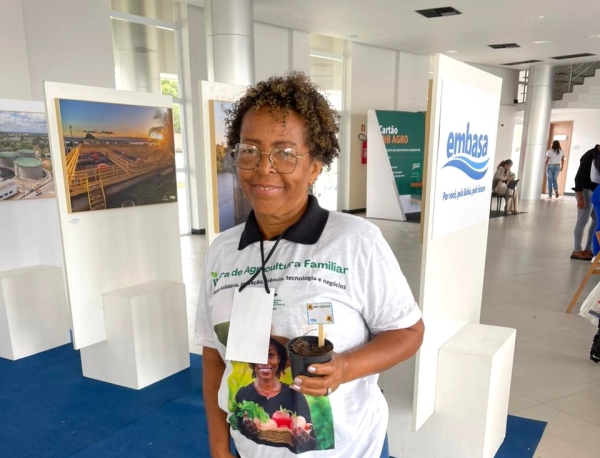 Embasa participa da 2a Feira da Agricultura Familiar da CUFA em Feira de Santana