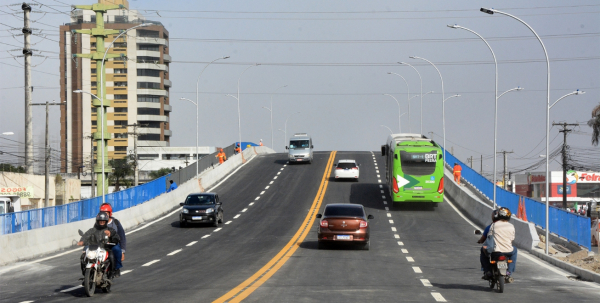 Está liberado viaduto entre as avenidas Getúlio Vargas e Noide Cerqueira