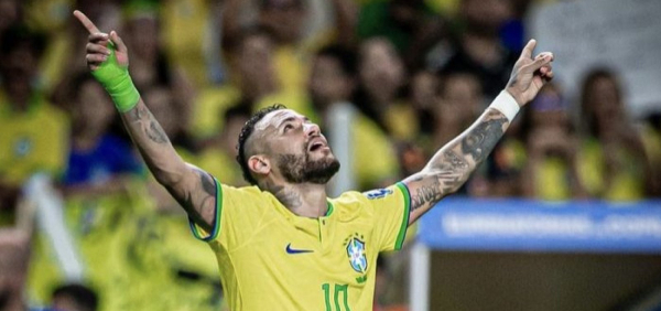 Estreia de Diniz é marcada por goleada do Brasil e recorde de Neymar
