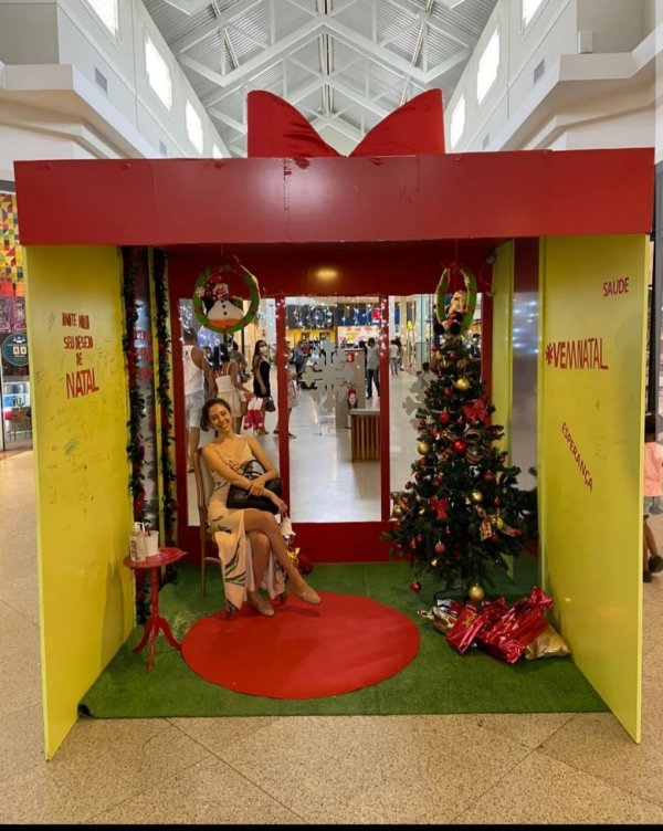 Estudantes da UNIFACS criam espaços instagramáveis de Natal para Boulevard Shopping 