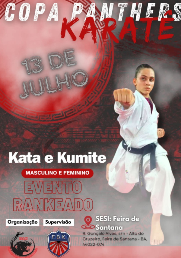 Feira de Santana recebe IV Copa Panthers de Karatê com expectativa de recorde de competidores