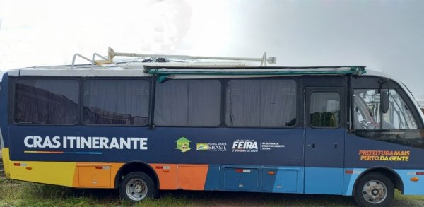 Feira: CRAS Itinerante vai facilitar o acesso a direitos socioassistenciais