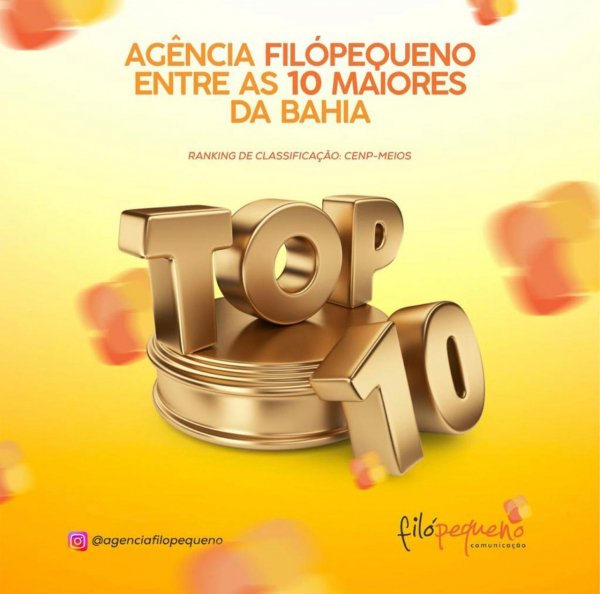 Filó Pequeno foi eleita uma das 10 maiores agências de publicidade da Bahia