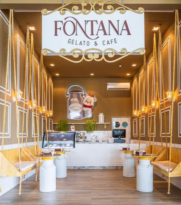 Fontana Gelato e Café ganha mais uma unidade na rua São Domingos 