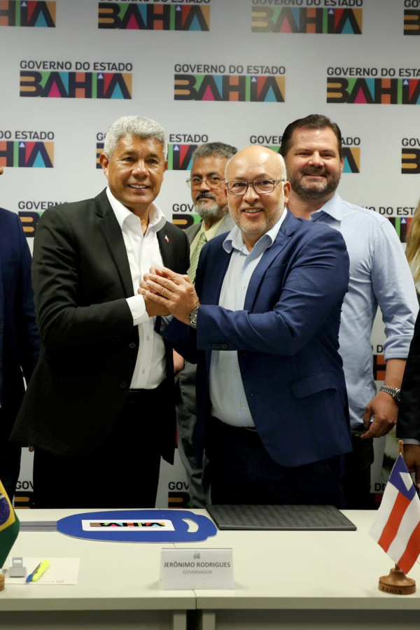Governador recebe prefeito de Itaparica para discutir demandas emergenciais e atualizar projeto da ponte Salvador-Itaparica