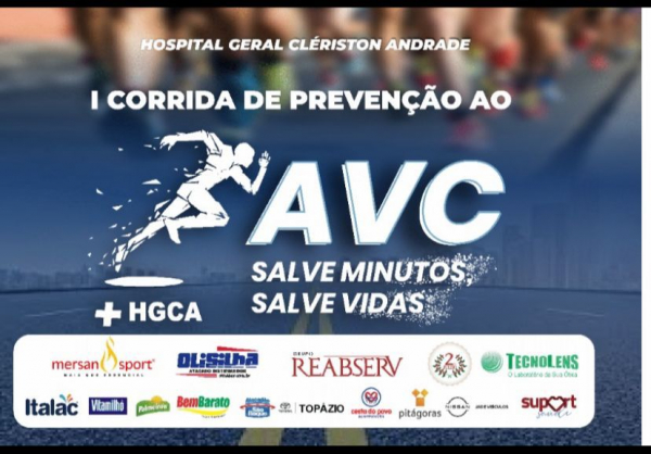 Hospital Clériston Andrade promove I Corrida Feirense de Prevenção ao AVC