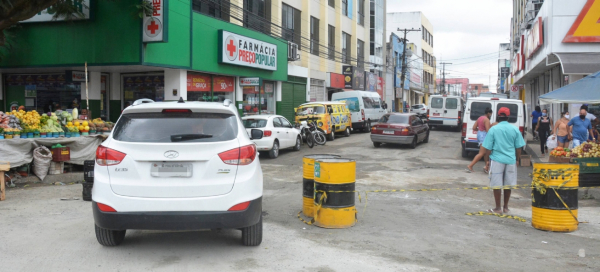 Interdição parcial e total na rua Marechal Deodoro a partir desta segunda (26)