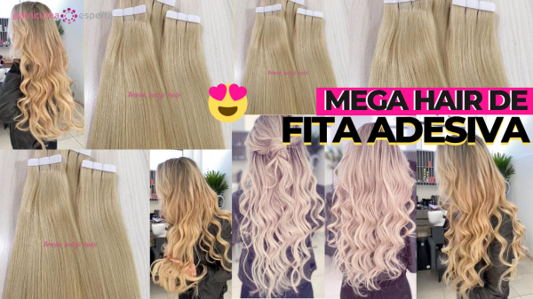 Mega Hair De Fita Adesiva: Diferença, Cabelos, Manutenção