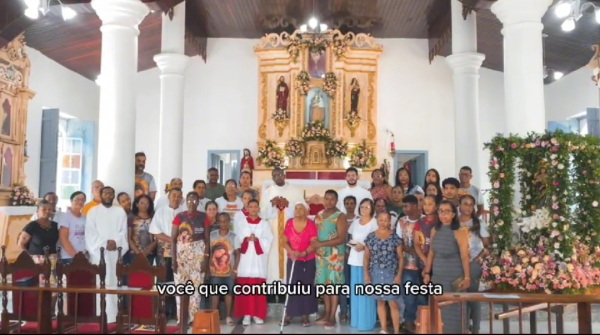 Mensagem de esperança: Pároco João Carlos Magalhães agradece participantes da Festa de Nossa Senhora do Bom Conselho