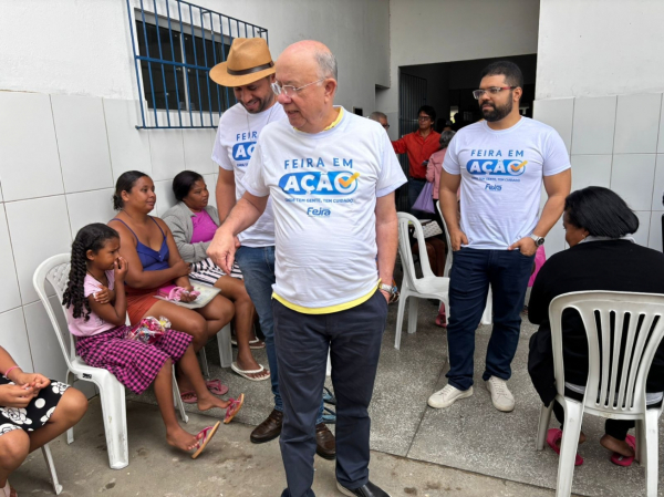 Moradores de Maria Quitéria aproveitam manhã de sábado para cuidar da saúde