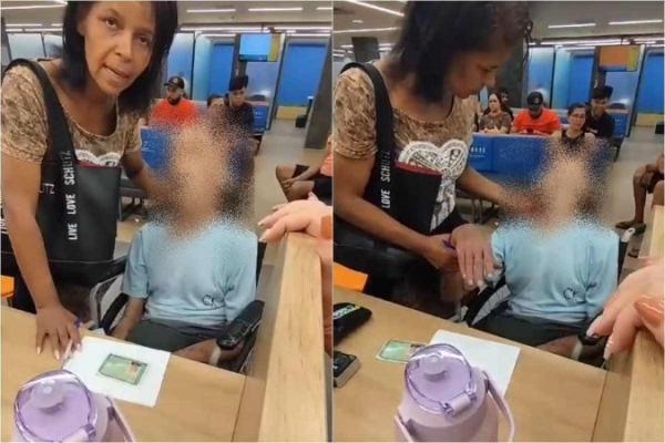 Mulher leva morto em cadeira de rodas ao banco e tenta sacar empréstimo de R$ 17 mil no RJ