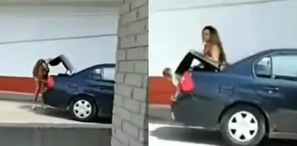 Mulher é presa após colocar filho de 5 anos no porta-malas do carro