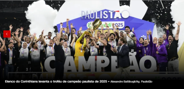 Nas mãos de Hugo Souza, Corinthians bate Palmeiras e é campeão paulista