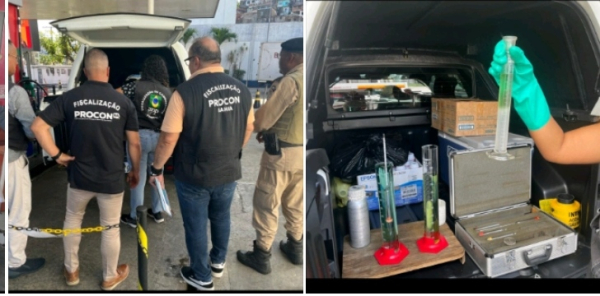 Operação Combustível Legal flagra posto em Salvador  comercializando lote de lubrificante com prazo de validade vencido