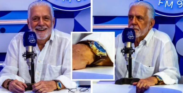 OURO ROSA? Senador Wagner ostenta relógio de luxo em entrevista; marca vende produtos de mais de R$1 milhão