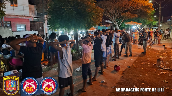 PM encerra festa clandestina em Feira de Santana