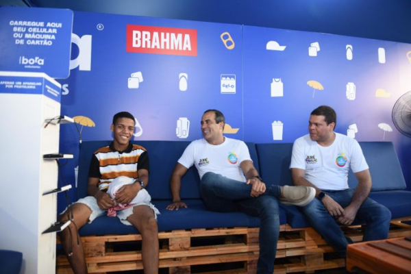 Prefeito Bruno Reis visita espaço 