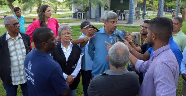 Prefeito determina interdição total do Parque Erivaldo Cerqueira