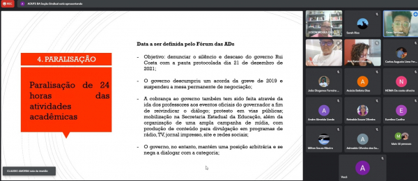 Professores aprovam paralisação e agenda de lutas  para forçar o governo a retomar o diálogo