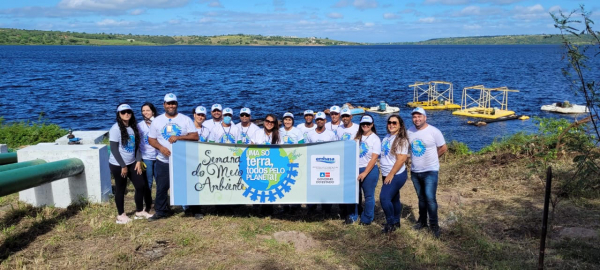 Programação da Semana do Meio Ambiente na Embasa começa com reflorestamento de mata ciliar 