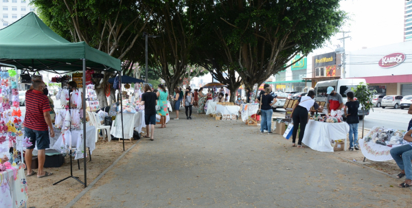 Projeto Arte na Avenida retorna ao canteiro central da Getúlio Vargas neste domingo