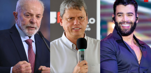 Quaest para presidente: Lula tem 30%; Tarcísio, 13%; e Gusttavo Lima, 12%