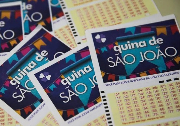 Quina de São João sorteia R$ 250 milhões neste sábado