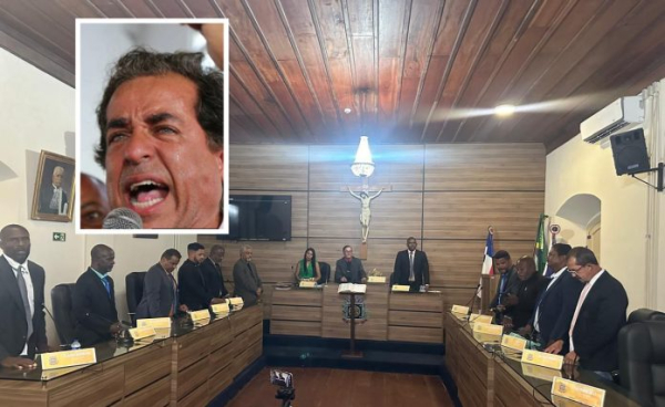 RICARDO FICHA SUJA: Câmara de Santo Amaro reprova contas do ex-prefeito por 13 votos