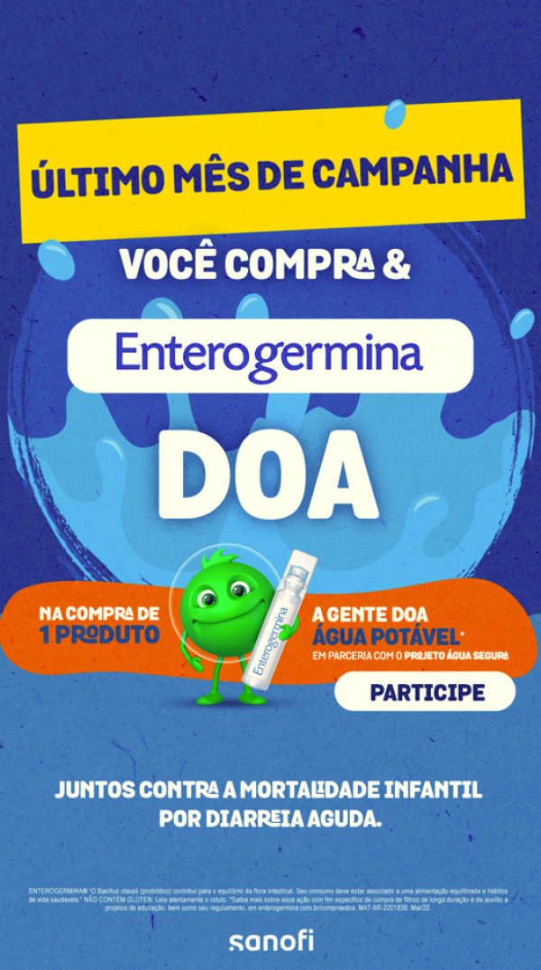 Sanofi ganha prêmio por projeto que contribui para erradicar a mortalidade infantil por diarreia aguda