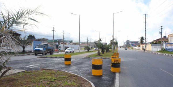 SMT abre novo retorno da avenida Noide Cerqueira nesta sexta