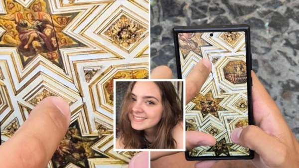 TRAGÉDIA ANUNCIADA: Foto feita há dois dias mostra rachaduras no teto da Igreja de São Francisco
