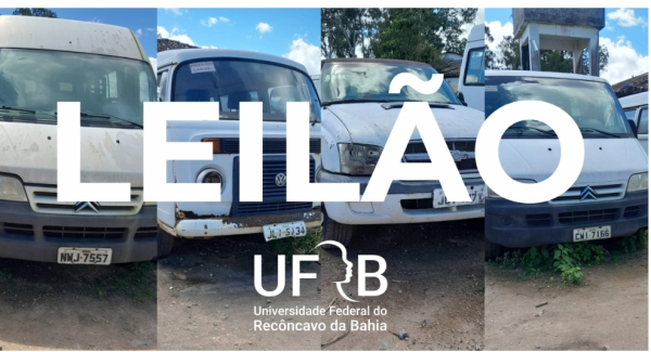 UFRB realiza primeiro leilão de automóveis e demais bens inservíveis