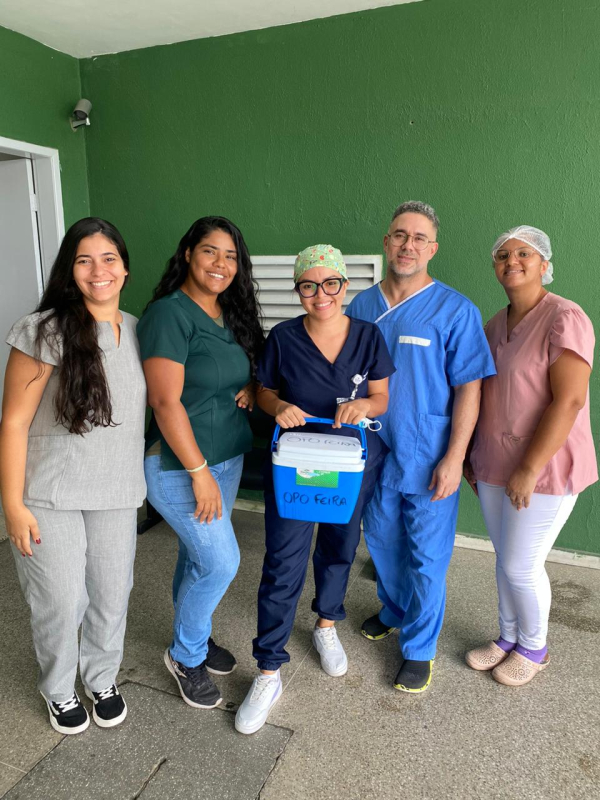 UPA Estadual de Feira de Santana realiza captação de córnea e renova esperança para pacientes em fila de espera