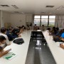Acesso ao bairro Novo Horizonte: Angelo Almeida discute solução do problema com representantes dos moradores, Uefs, Dnit e PRF 