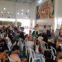 Alunos, famílias e escola reunidos em homenagem a Feira de Santana