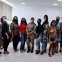 Atendidas pela Ronda Maria da Penha assistem sessão de cinema